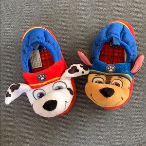 Paw patrol toddler/baby slippers